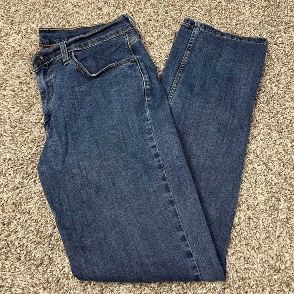 Levi's 514 Straight Fit Jeans Mens 32x32 Blue Denim 5 Pocket Pre-Owned 5-Pocket